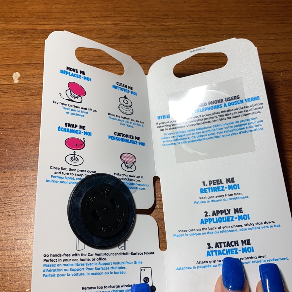 Marble Popsocket - Picture 2 of 2